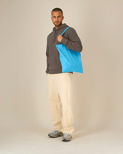 Light Tote Bag - Aqua Blue - Vorderseite 