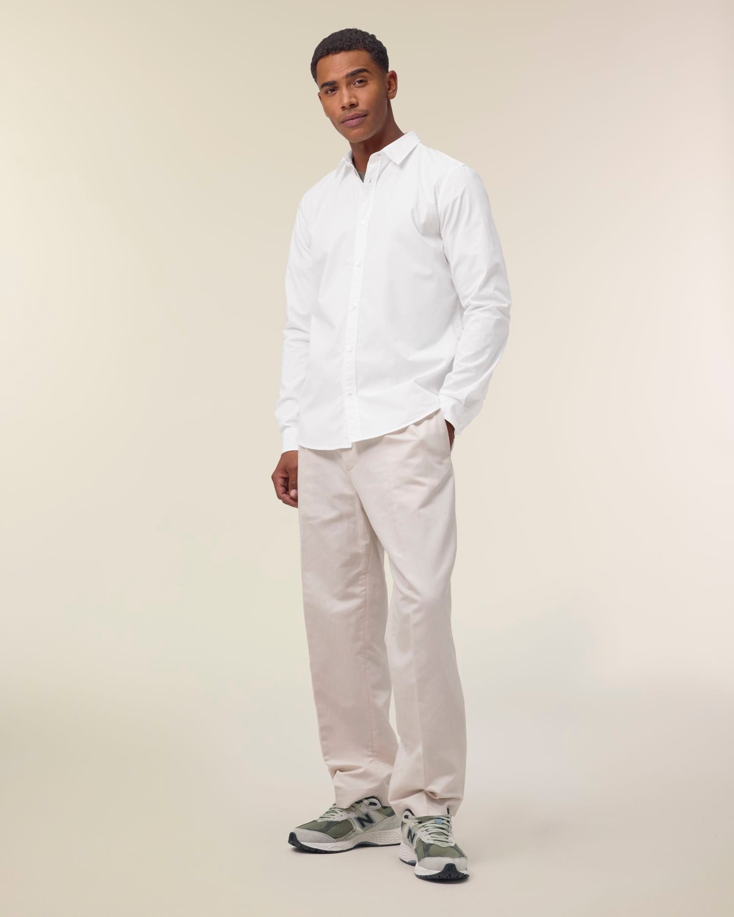 Stanley Styler Shirt - White - Vorderseite 