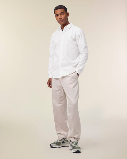 Stanley Styler Shirt - White - Vorderseite 