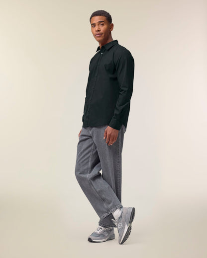 Stanley Styler Shirt - Black - Vorderseite 