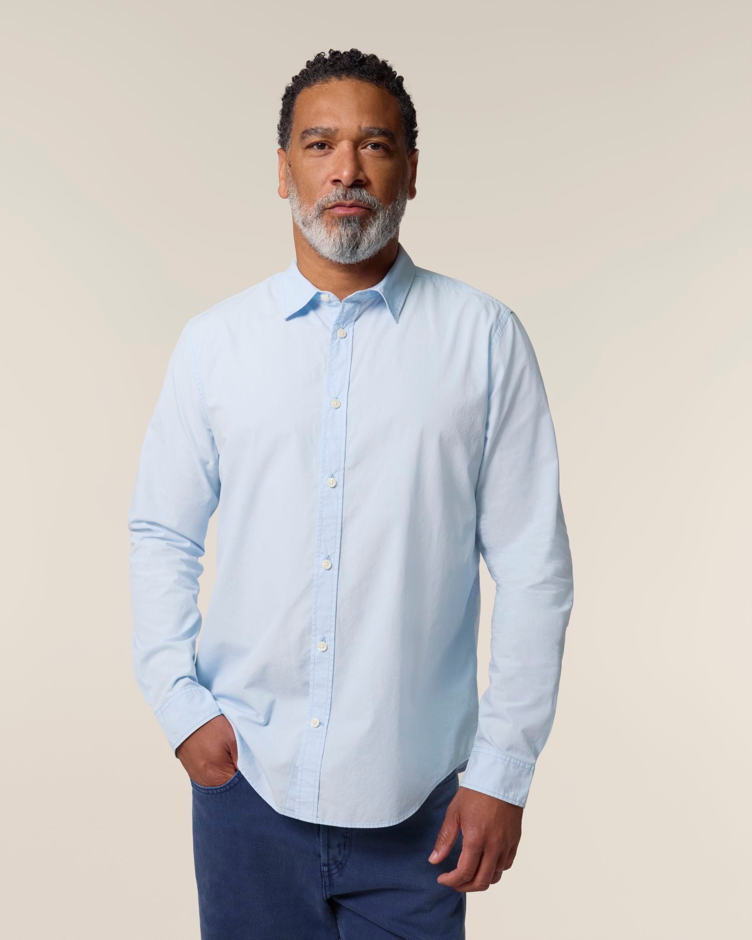 Stanley Styler Shirt - Summer Blue - Vorderseite 