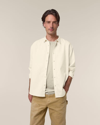 Worker Shirt - Natural Raw - Vorderseite 