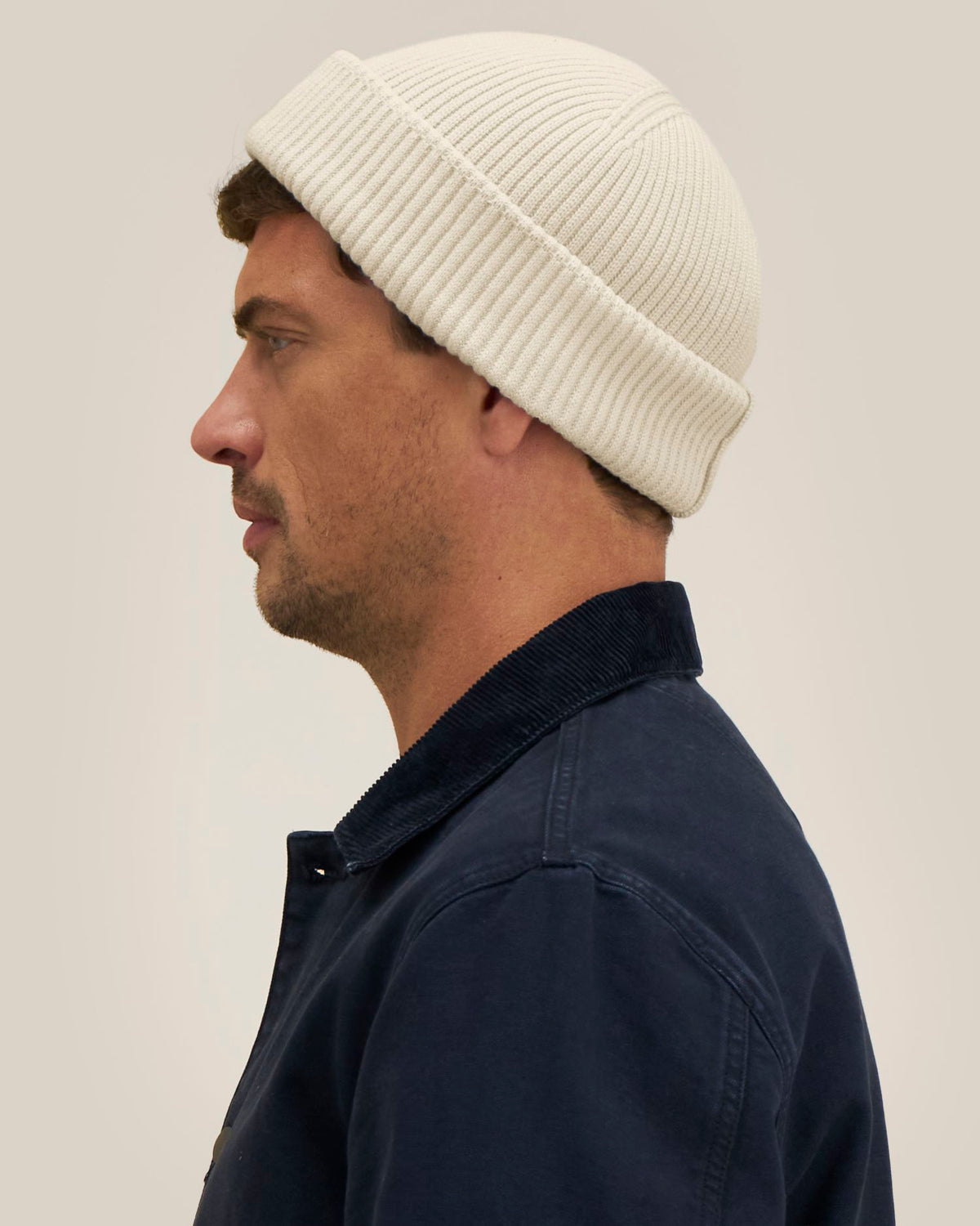 Fisherman Beanie 2.0 - Natural - Vorderseite 