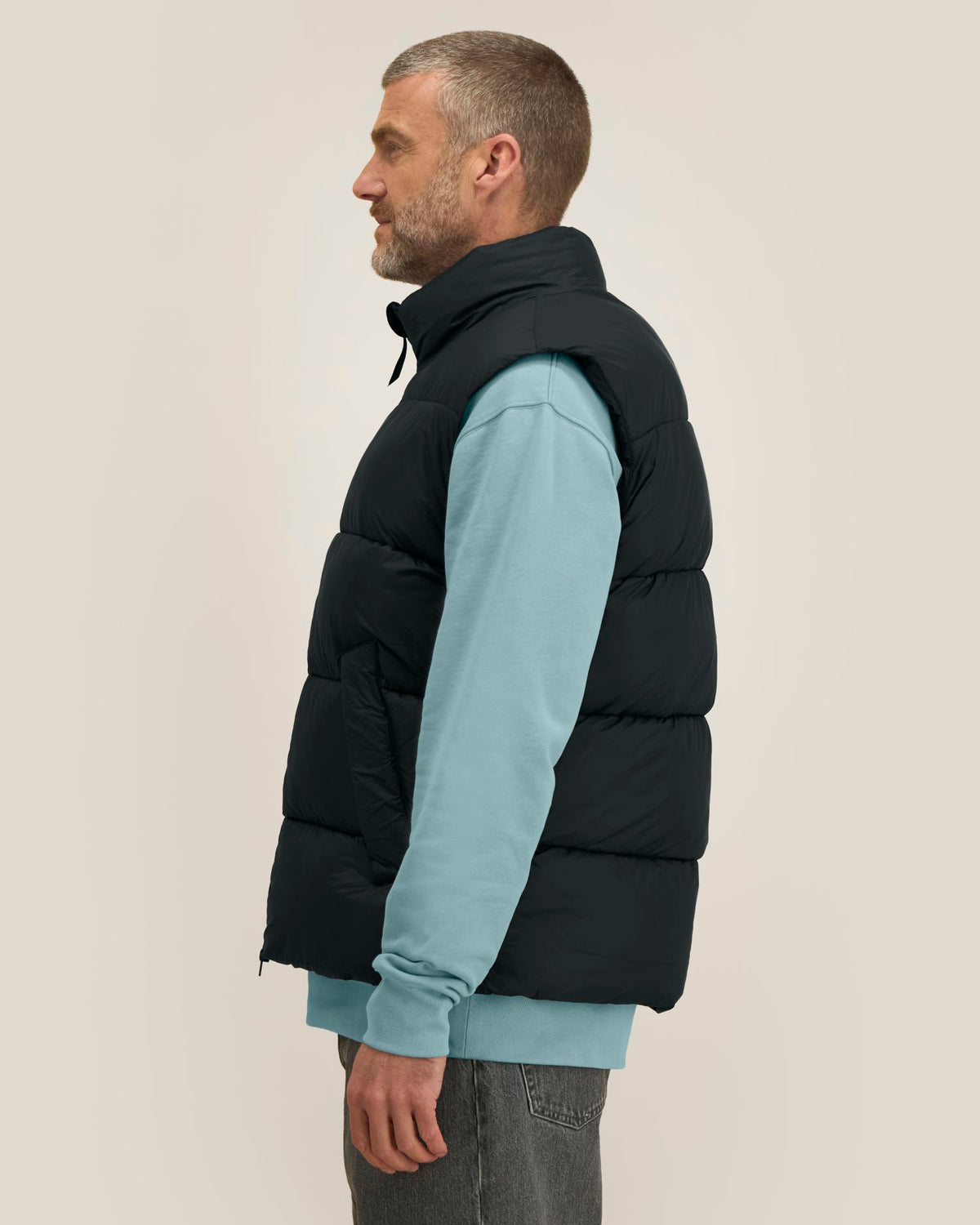 Puffer Gilet 2.0 - Black - Vorderseite 