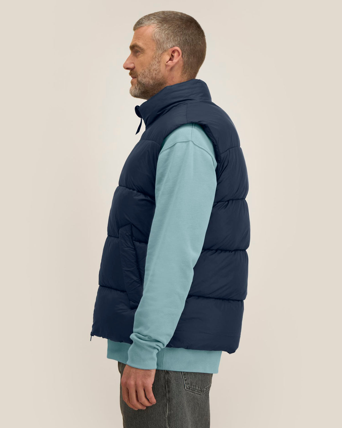 Puffer Gilet 2.0 - French Navy - Vorderseite 