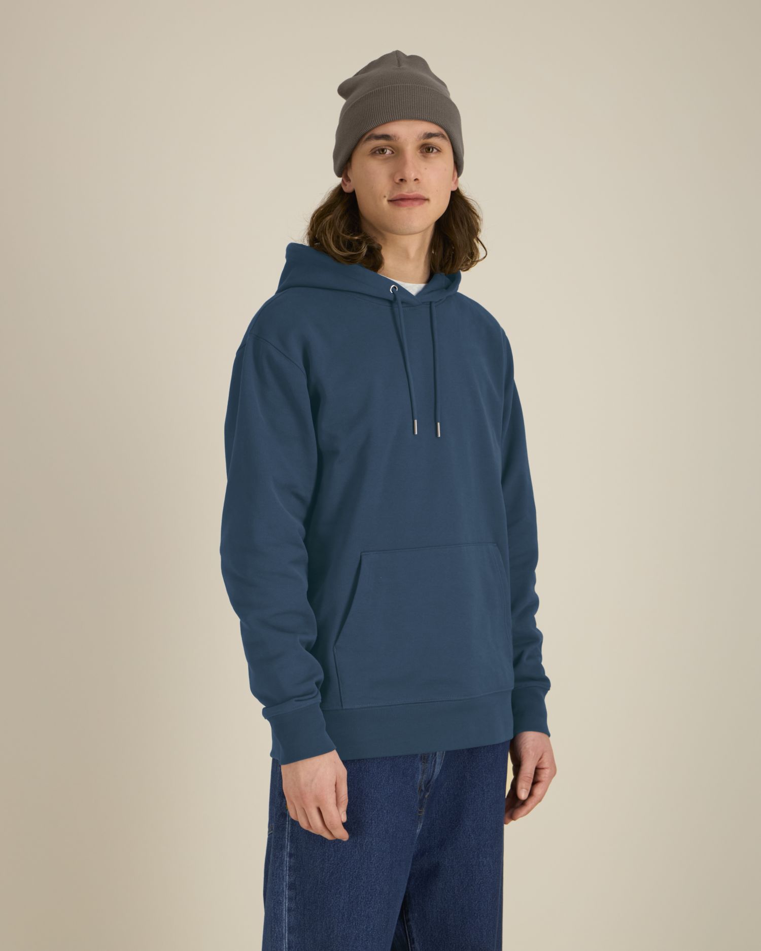 Rib Beanie - Mocha - Vorderseite 