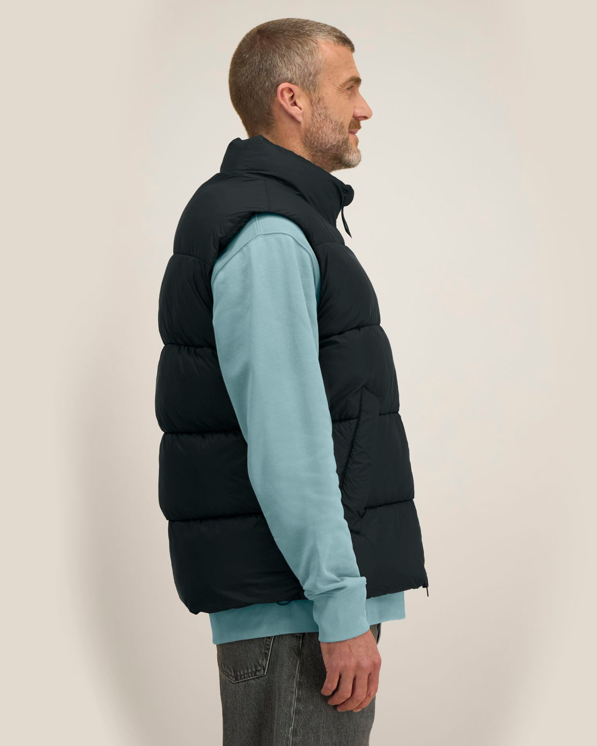 Puffer Gilet 2.0 - Black - Vorderseite 