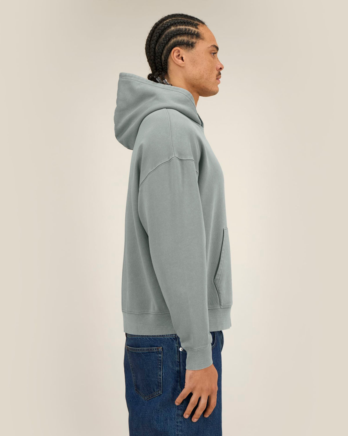 Chaser Vintage - G. Dyed Misty Grey - Vorderseite 