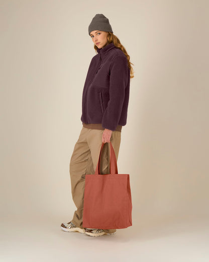 Mid Tote Bag - Heritage Brown - Vorderseite 