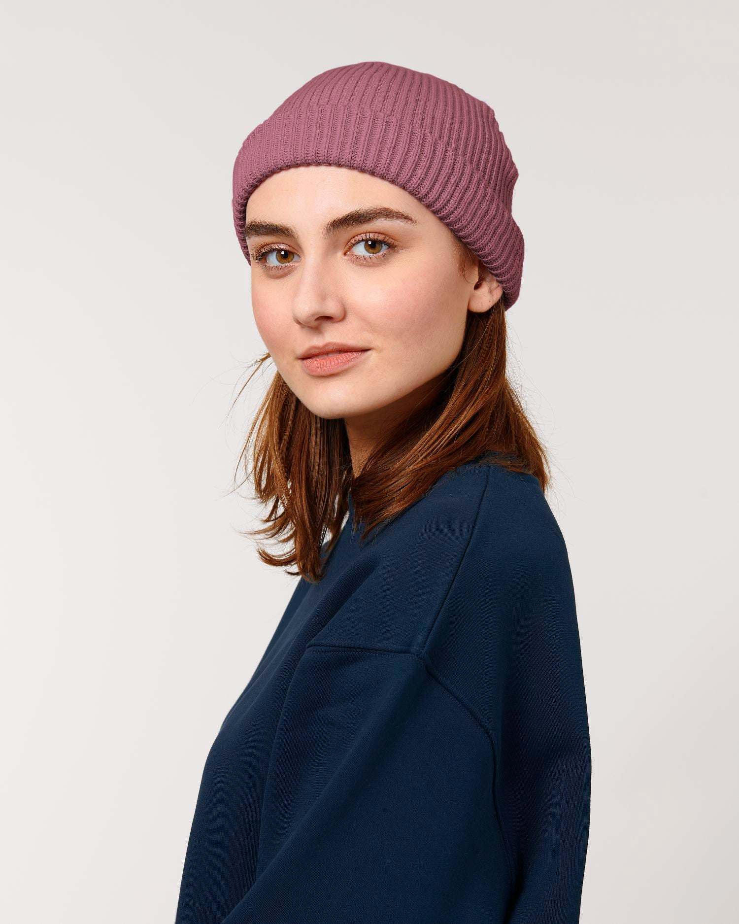 Fisherman Beanie - Hibiscus Rose - Vorderseite 