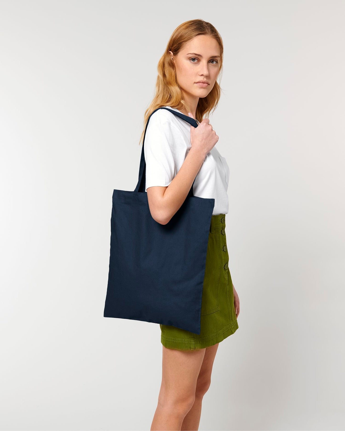 Light Tote Bag - French Navy - Vorderseite 