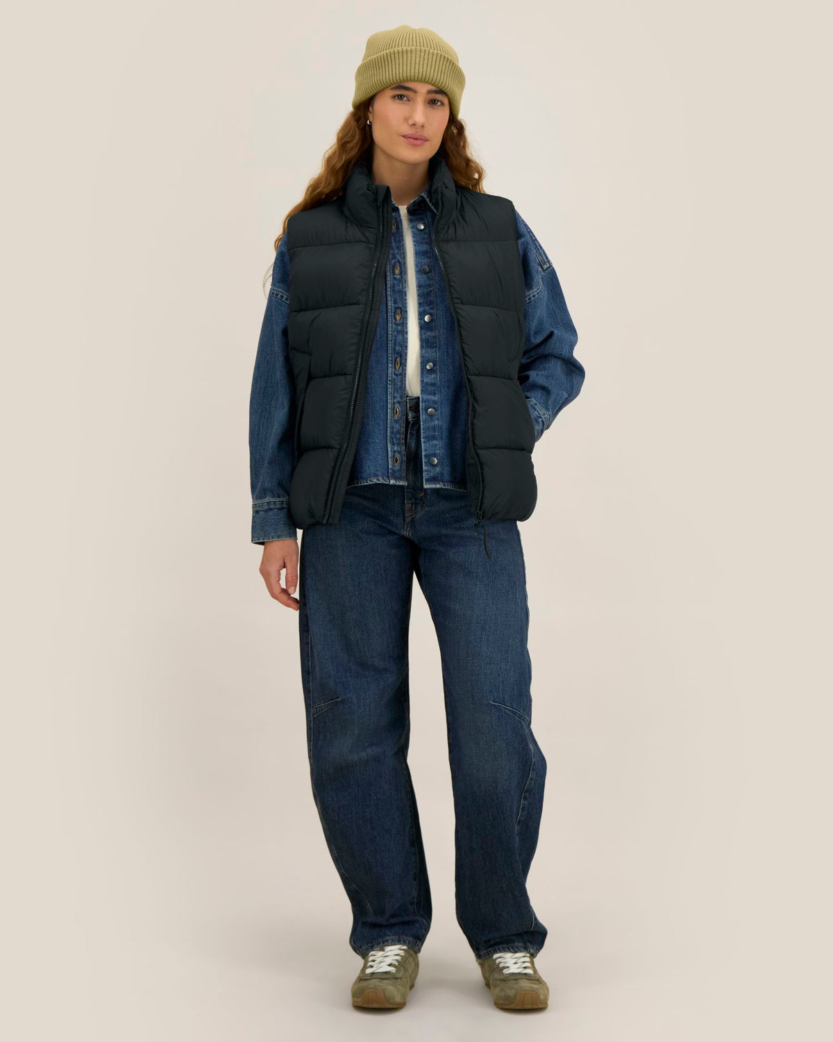 Puffer Gilet 2.0 - Black - Vorderseite 