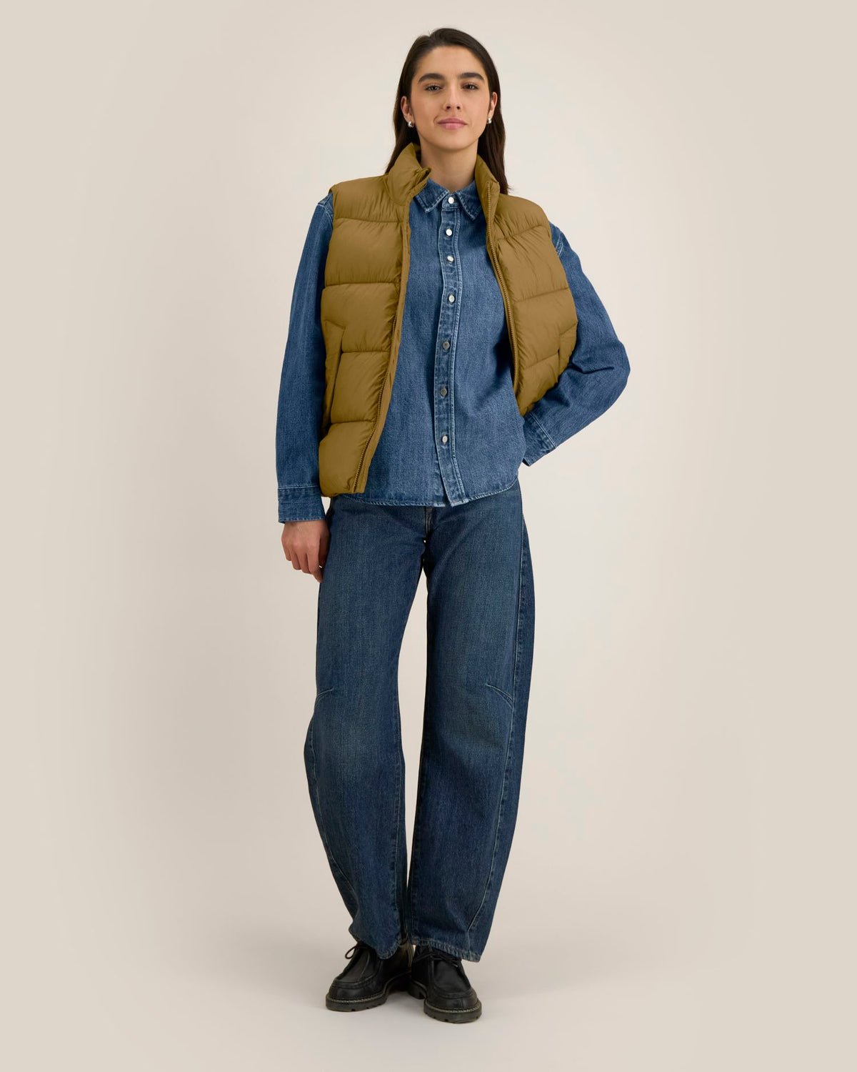 Puffer Gilet 2.0 - Bronze - Vorderseite 
