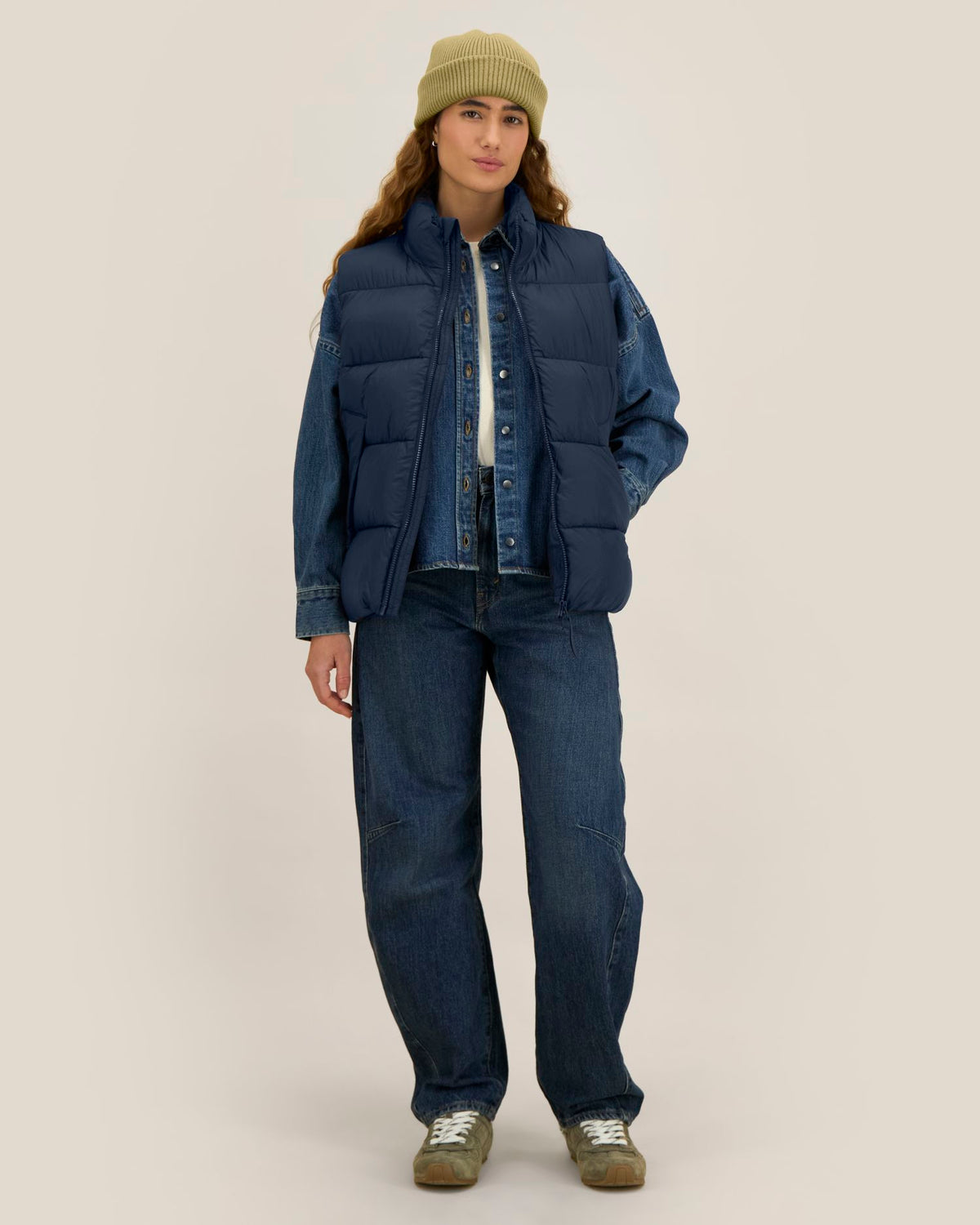 Puffer Gilet 2.0 - French Navy - Vorderseite 
