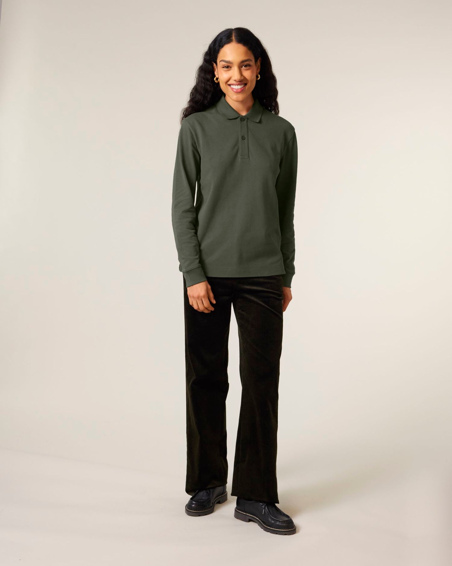 Prepster 2.0 Long Sleeve - Khaki - Vorderseite 