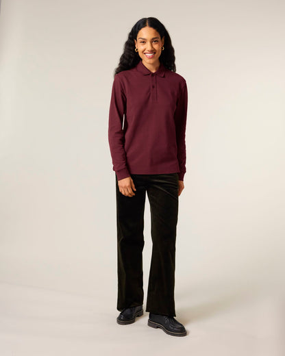 Prepster 2.0 Long Sleeve - Burgundy - Vorderseite 