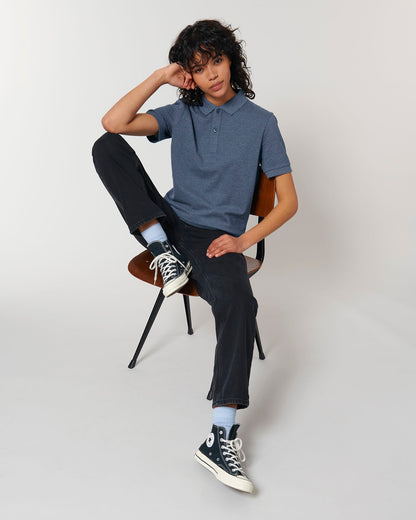 Prepster - Dark Heather Blue - Vorderseite 