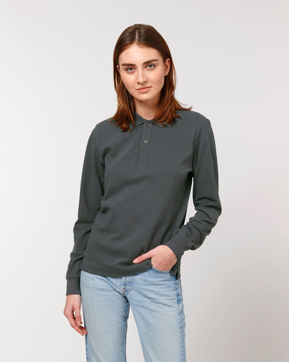 Prepster Long Sleeve - Anthracite - Vorderseite 