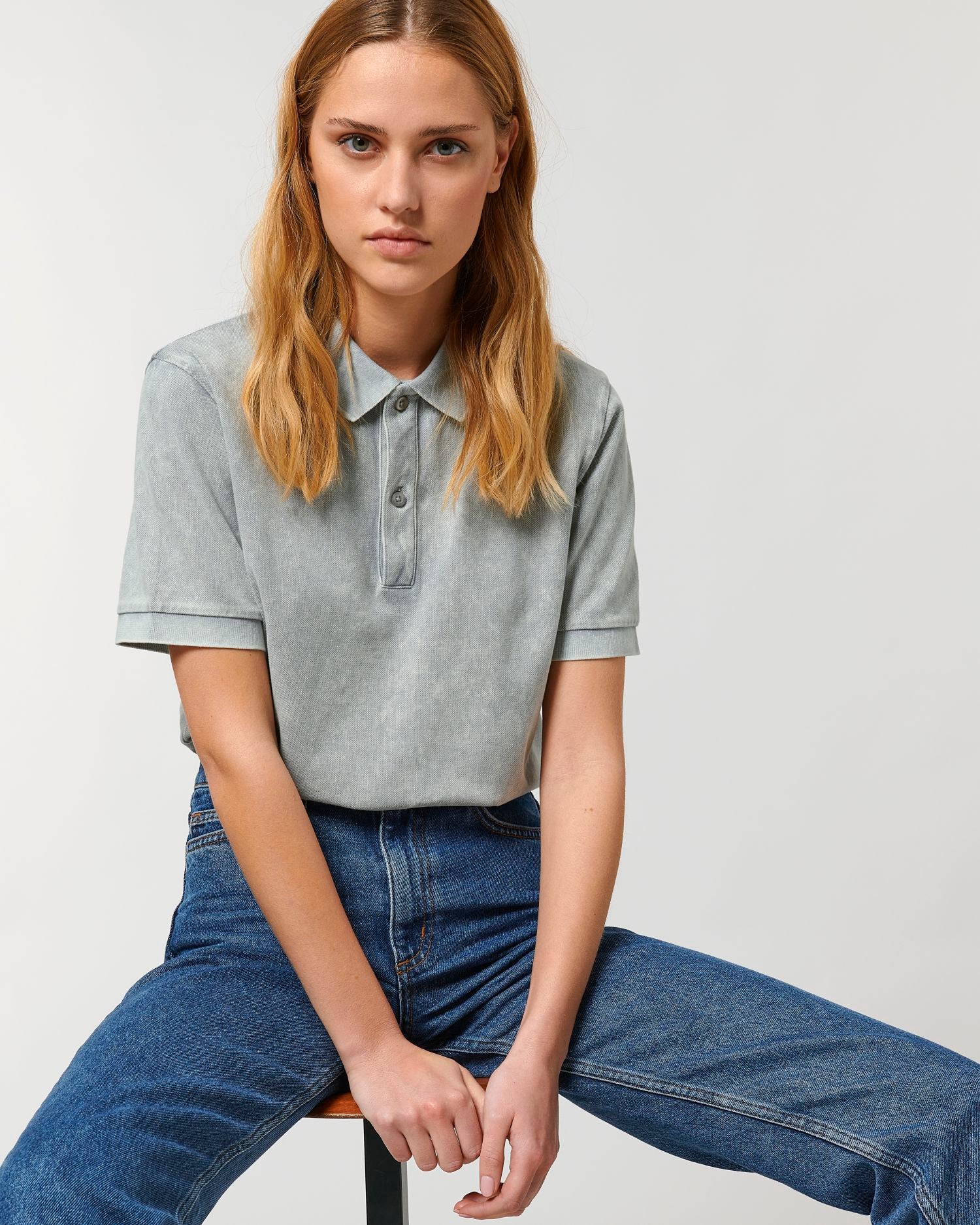 Prepster Vintage - G. Dyed Aged Light Grey - Vorderseite 