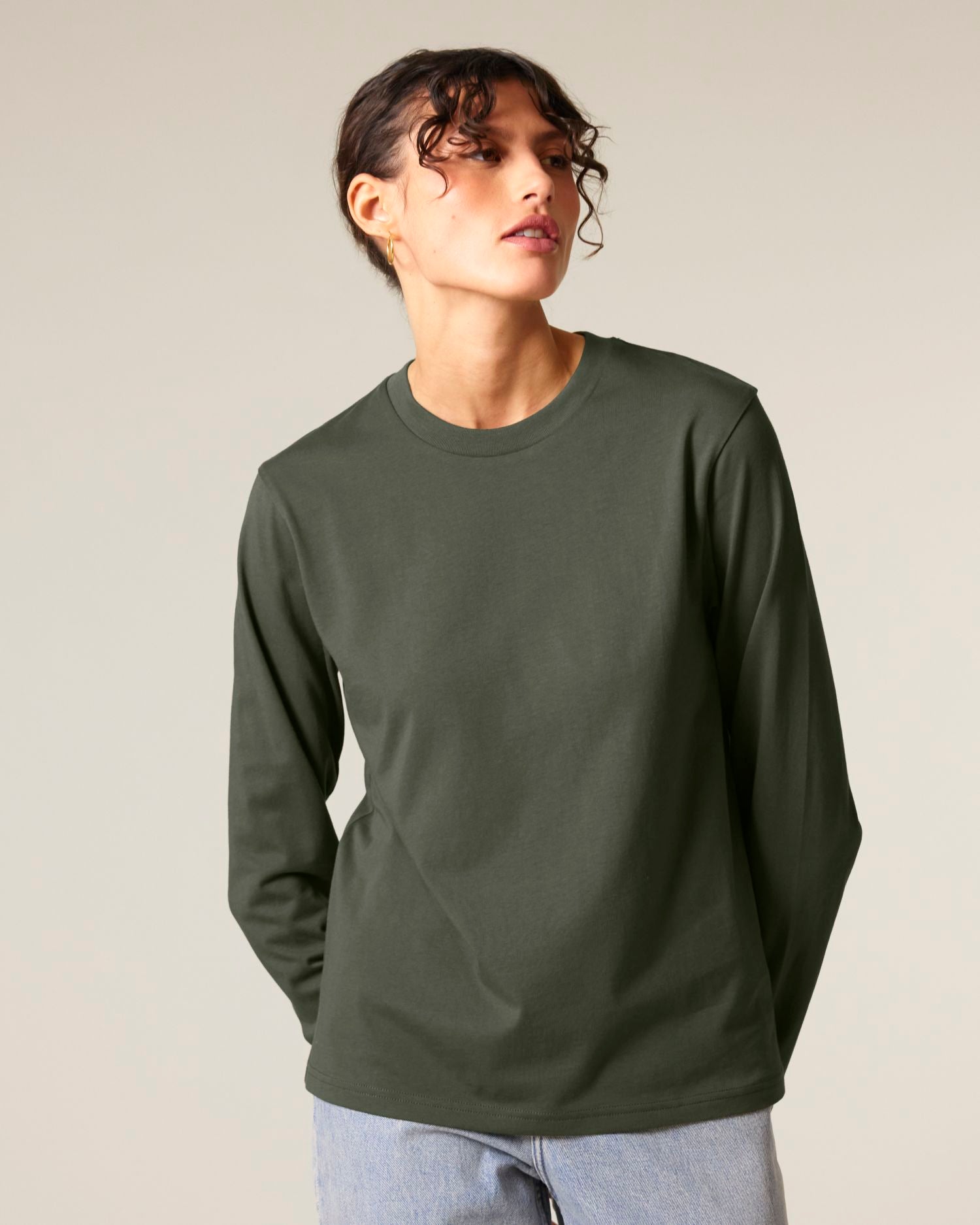 Creator 2.0 Long Sleeve - Khaki - Vorderseite 