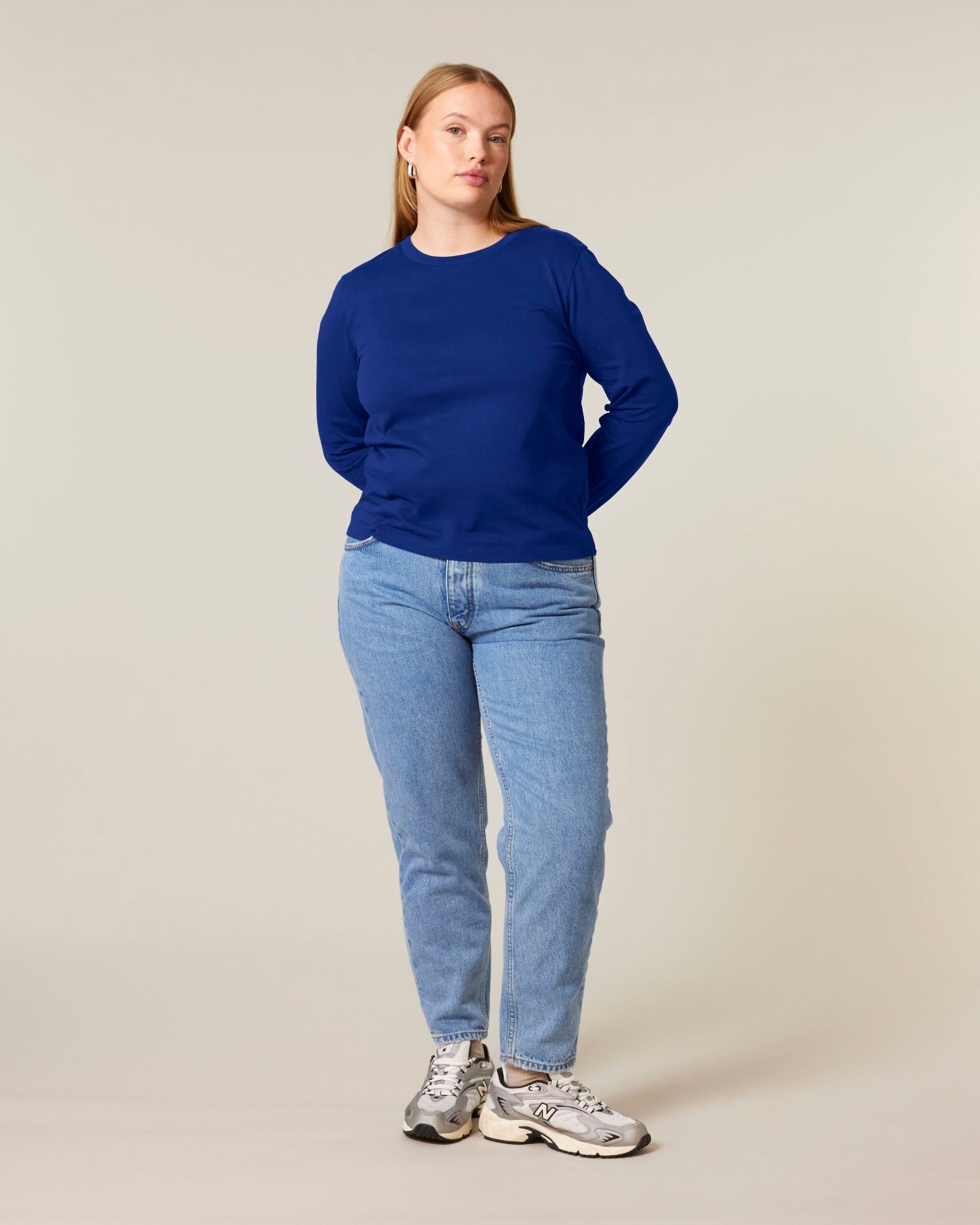 Stella Muser Long Sleeve - Worker Blue - Vorderseite 