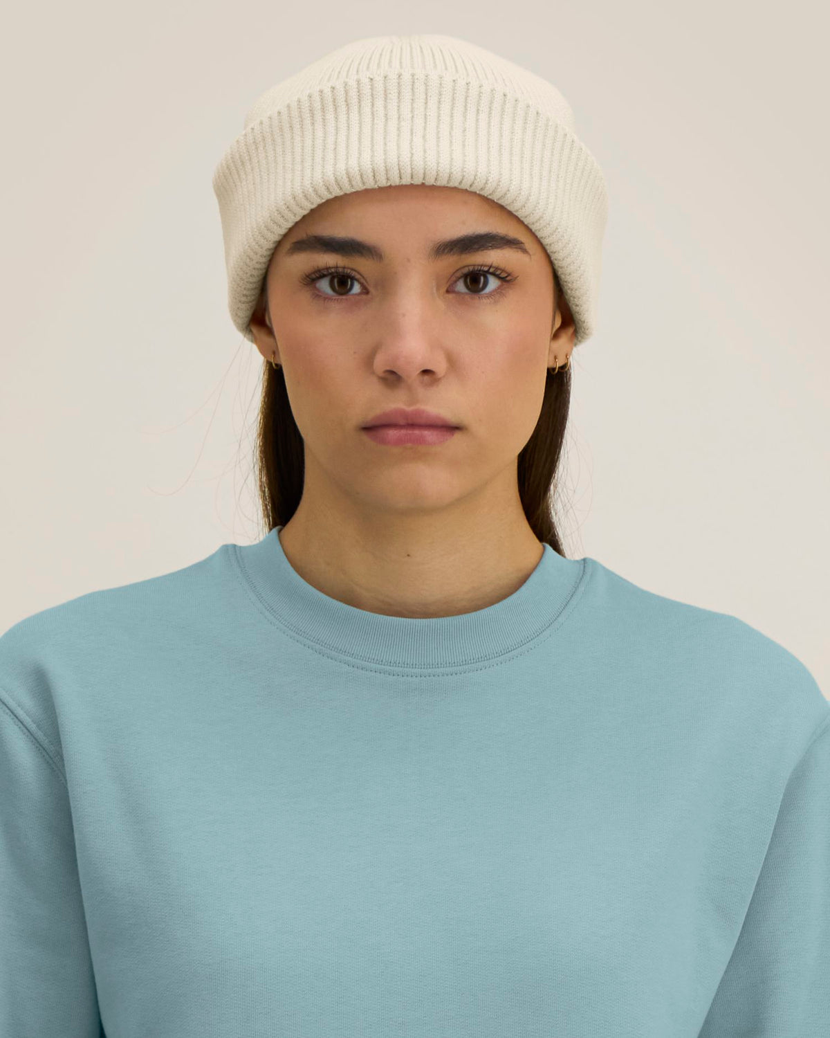Fisherman Beanie 2.0 - Natural - Vorderseite 