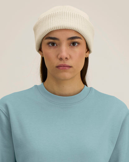 Fisherman Beanie 2.0 - Natural - Vorderseite 