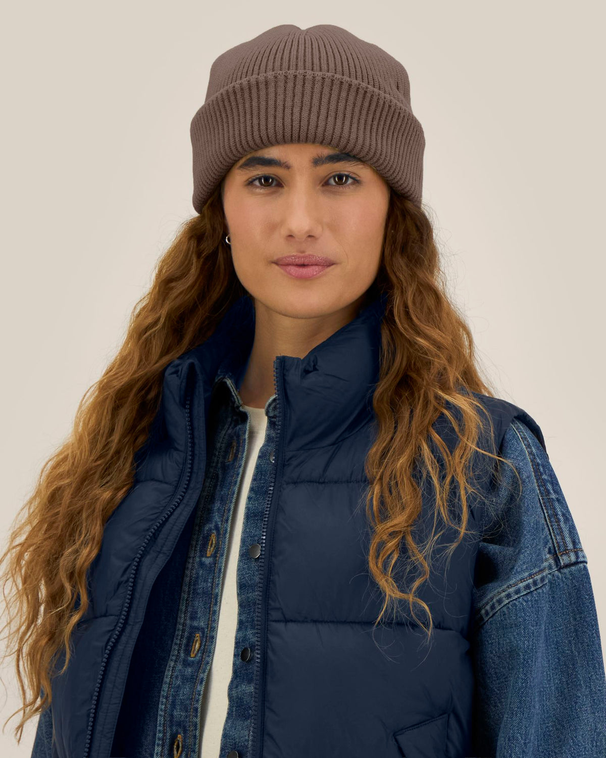 Fisherman Beanie 2.0 - Mocha - Vorderseite 