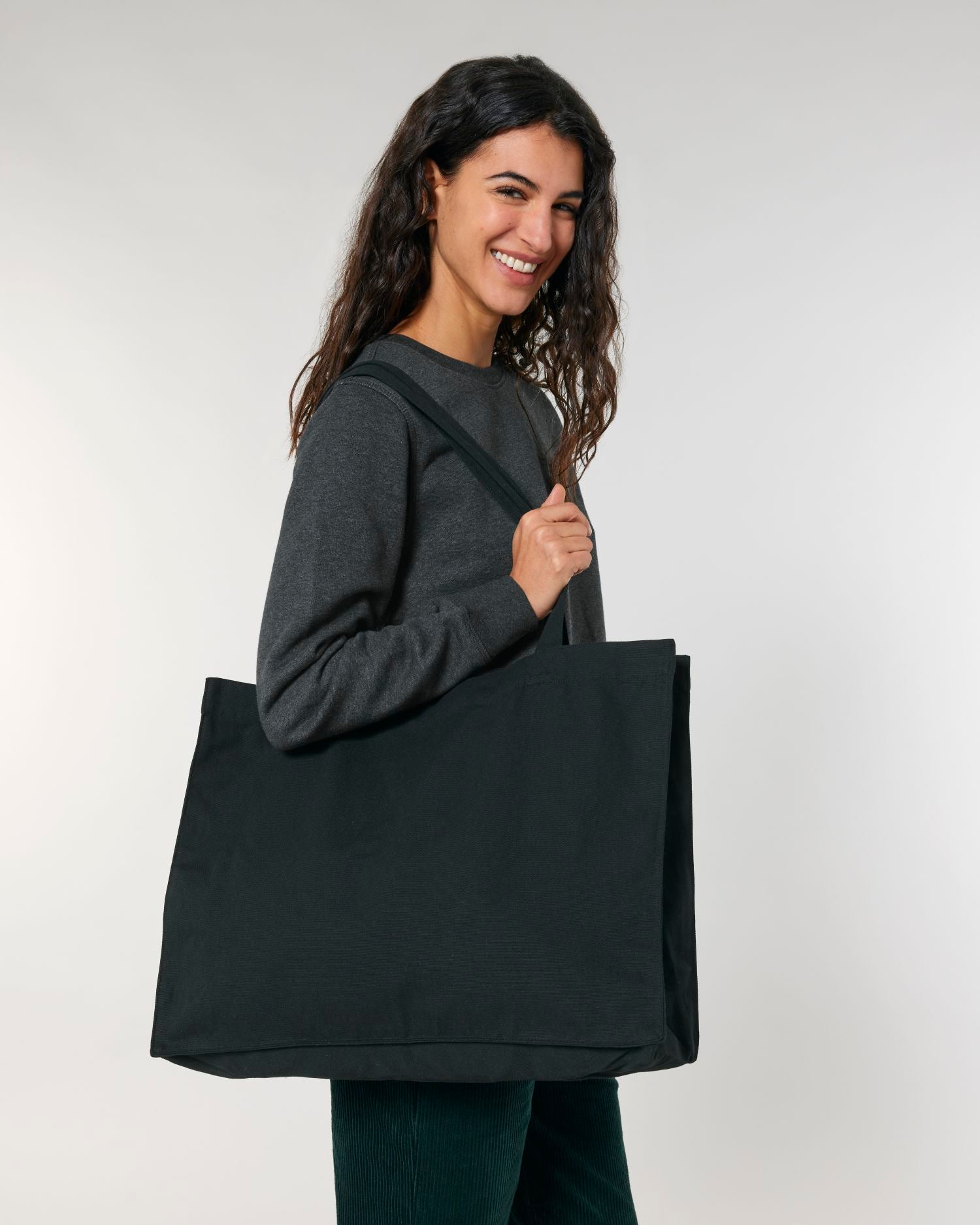 Shopping Bag - Black - Vorderseite 