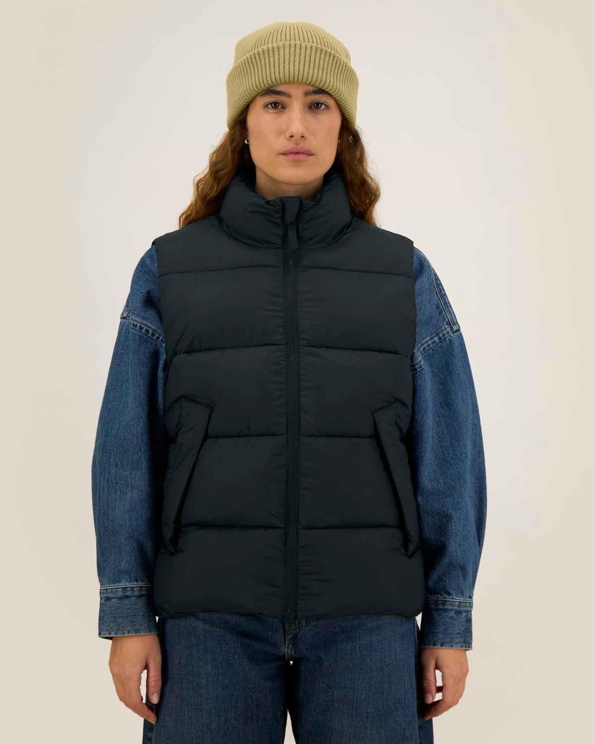 Puffer Gilet 2.0 - Black - Vorderseite 
