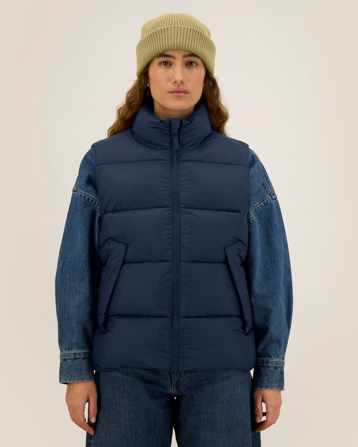 Puffer Gilet 2.0 - French Navy - Vorderseite 