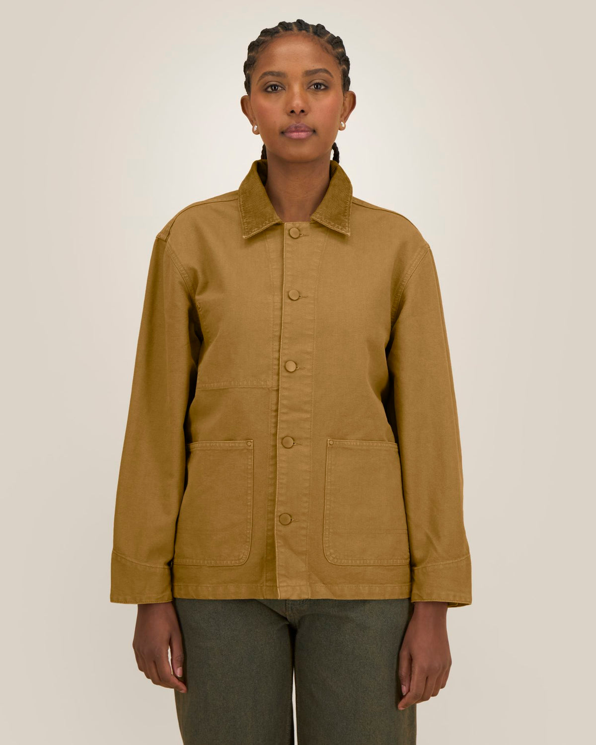 Chore Jacket - G.Dyed Bronze - Vorderseite 