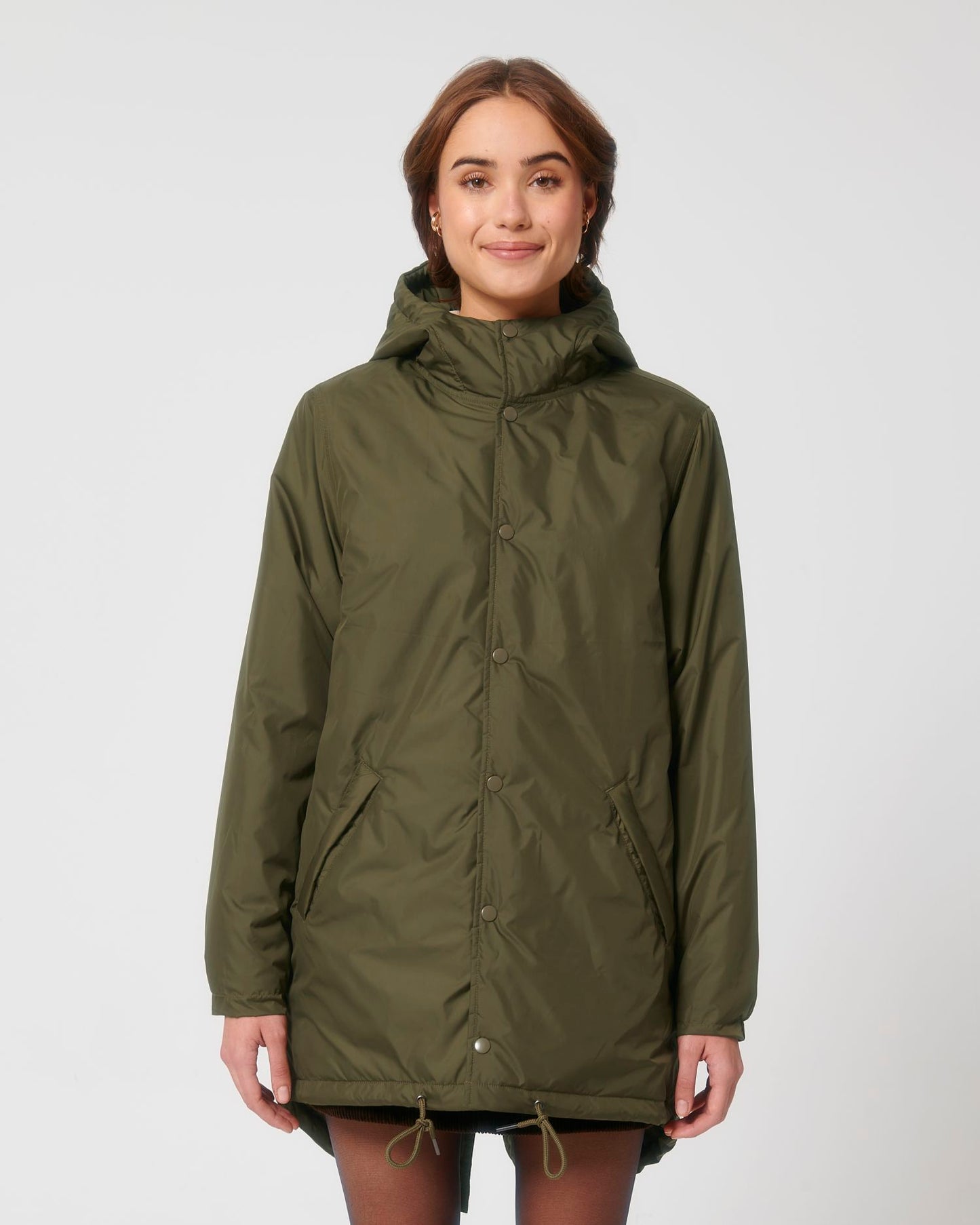 Padded Parker - British Khaki - Vorderseite 