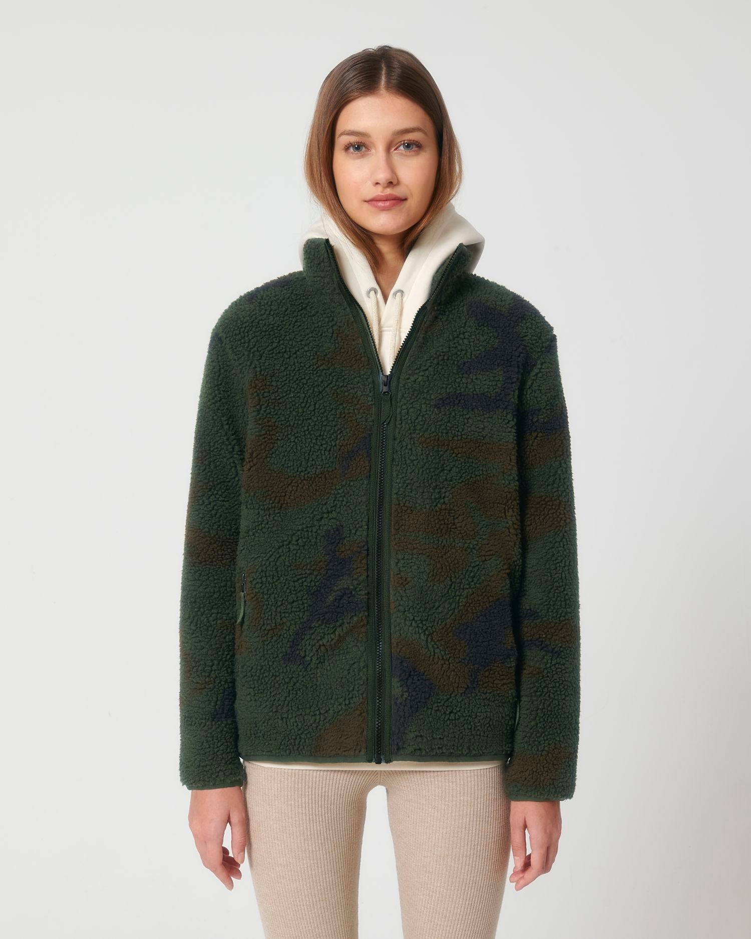Outsider AOP - Camo Sherpa - Vorderseite 