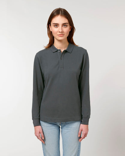 Prepster Long Sleeve - Anthracite - Vorderseite 