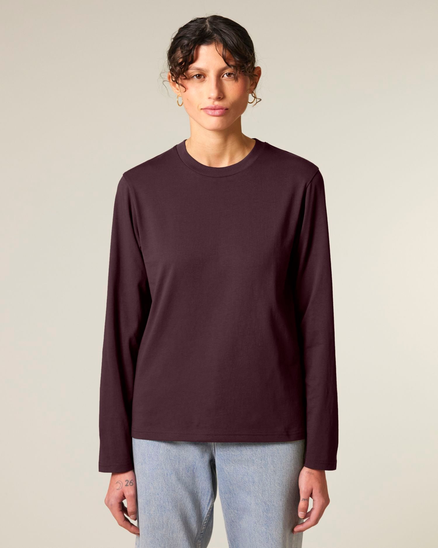Creator 2.0 Long Sleeve - Red Brown - Vorderseite 