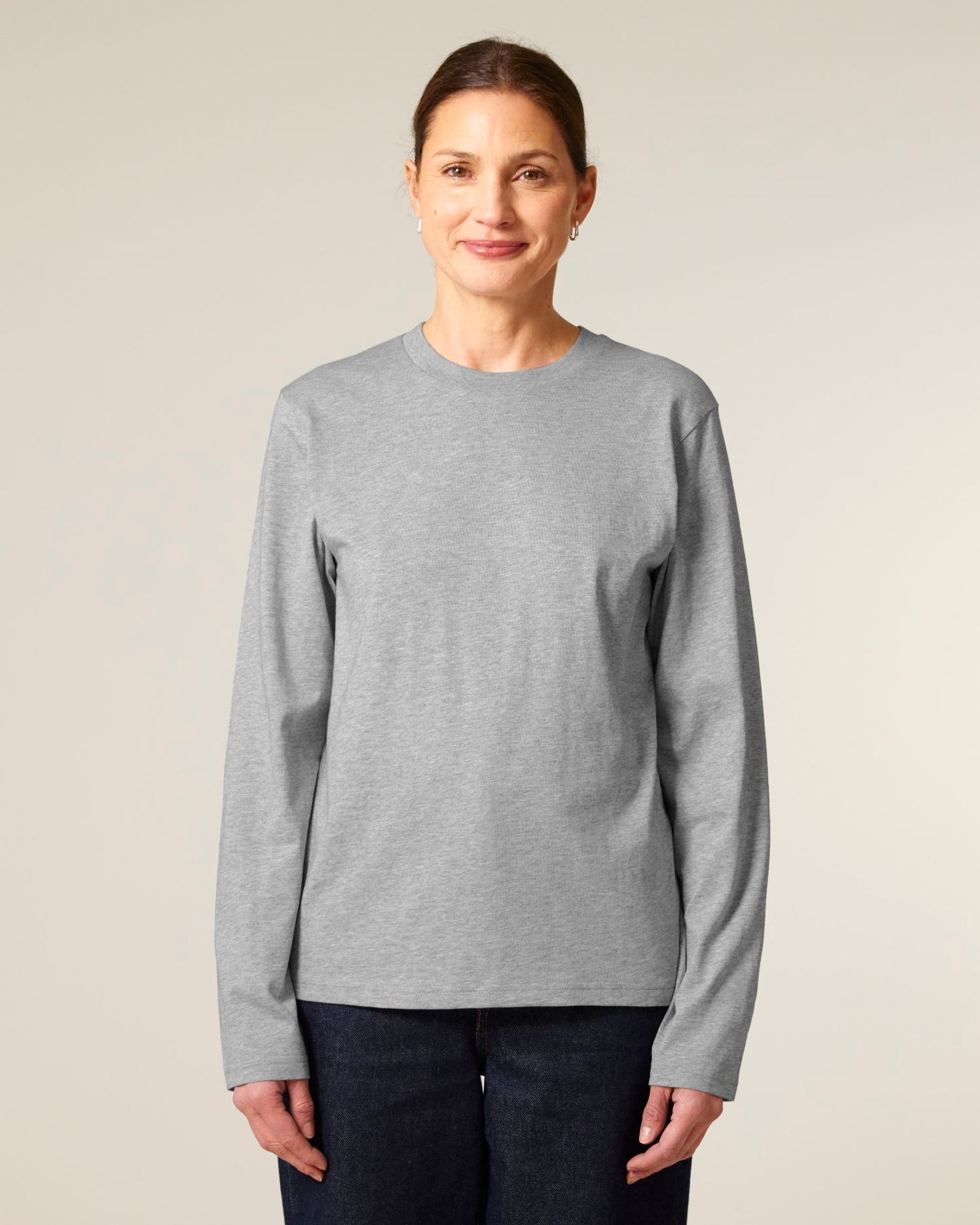Creator 2.0 Long Sleeve - Heather Grey - Vorderseite 
