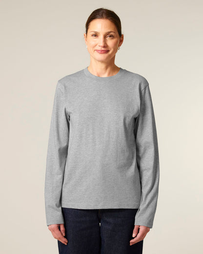 Creator 2.0 Long Sleeve - Heather Grey - Vorderseite 