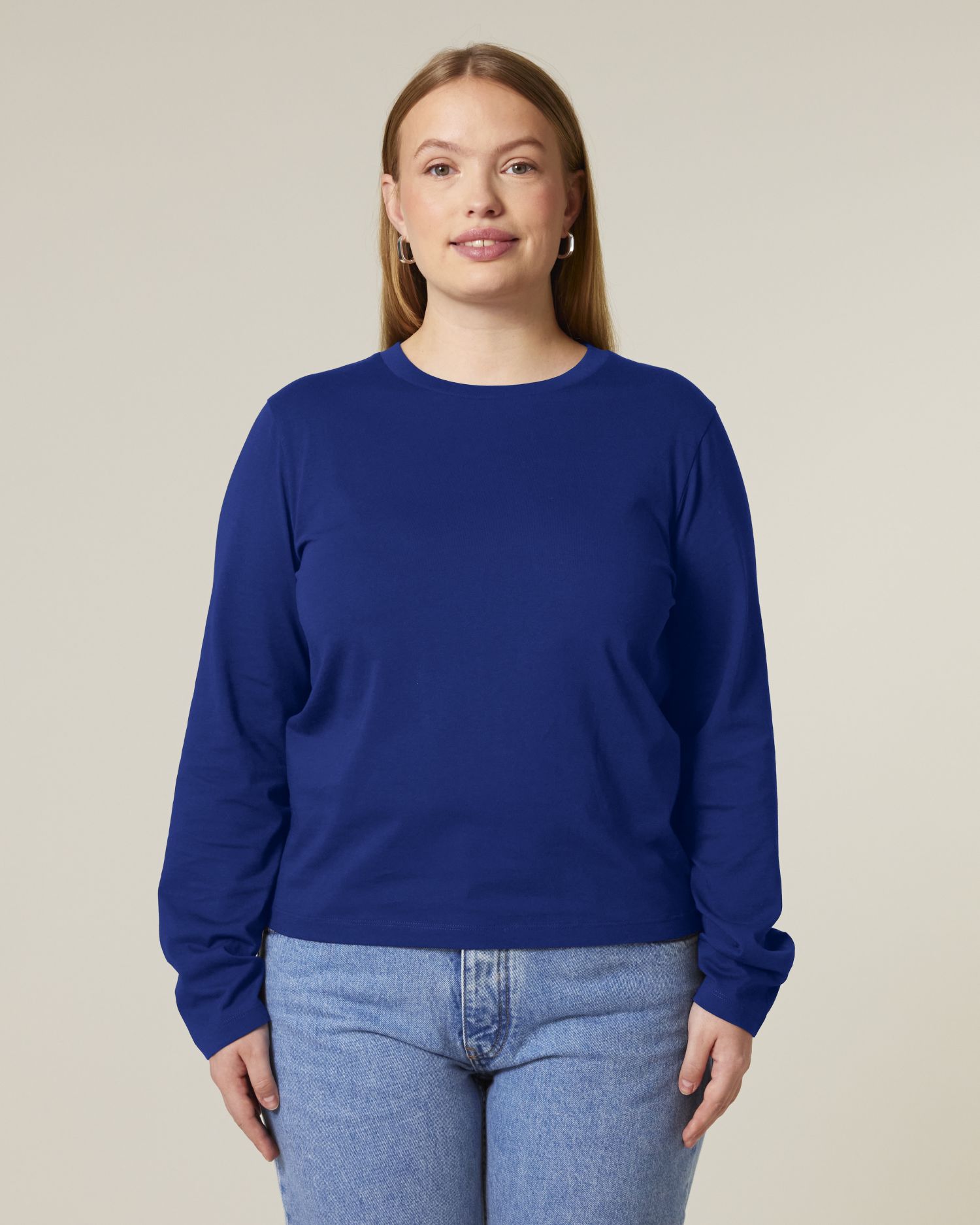Stella Muser Long Sleeve - Worker Blue - Vorderseite 