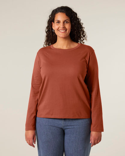 Stella Muser Long Sleeve - Heritage Brown - Vorderseite 