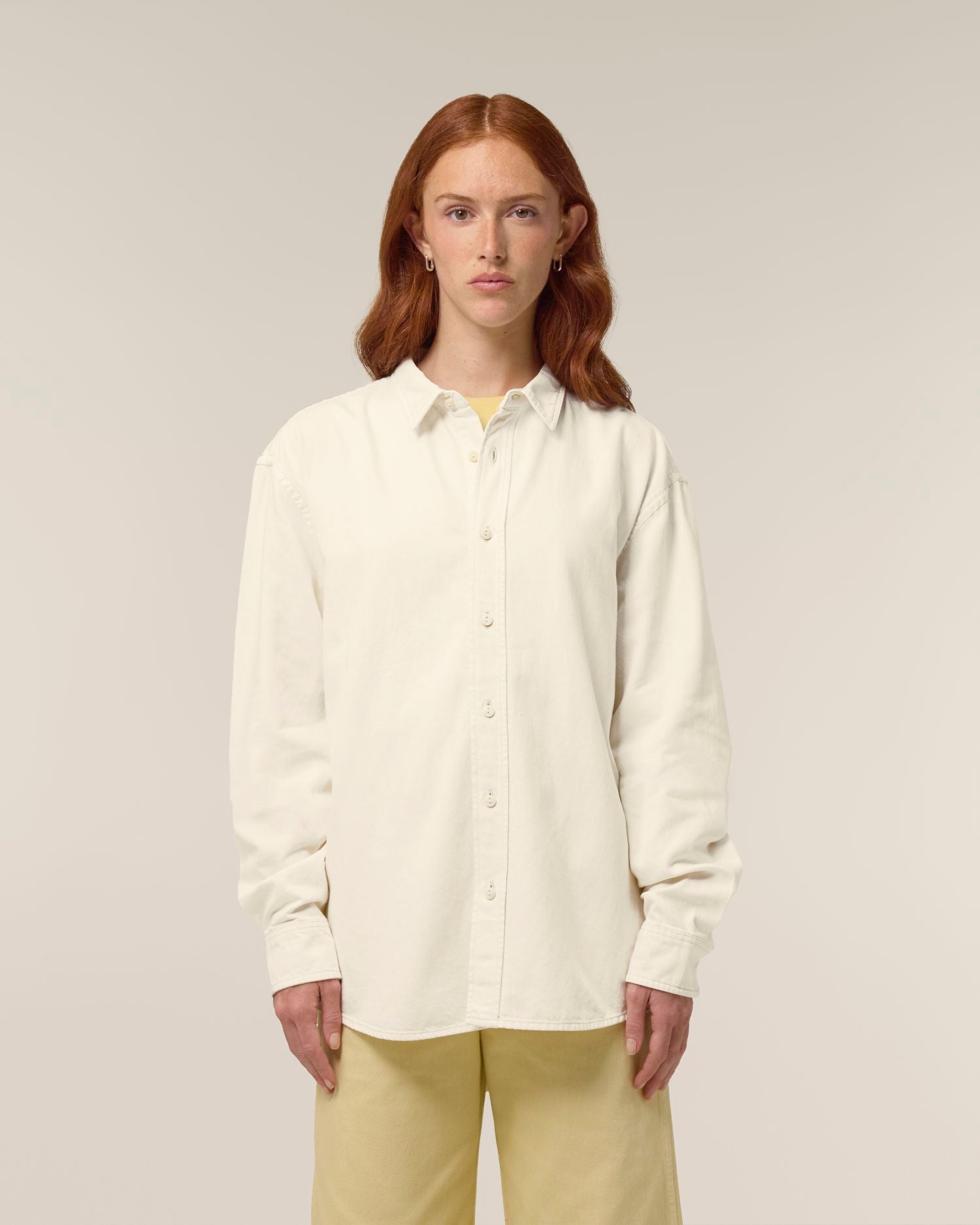 Worker Shirt - Natural Raw - Vorderseite 