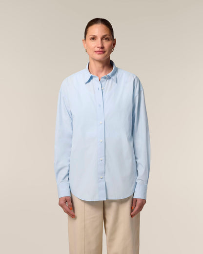 Stella Styler Shirt - Summer Blue - Vorderseite 
