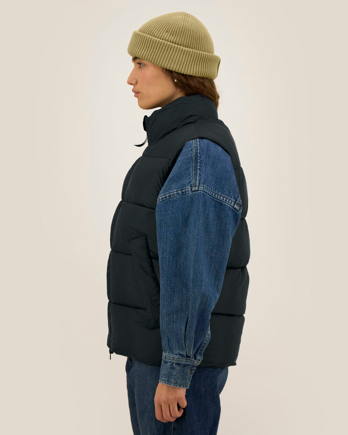 Puffer Gilet 2.0 - Black - Vorderseite 