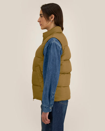 Puffer Gilet 2.0 - Bronze - Vorderseite 