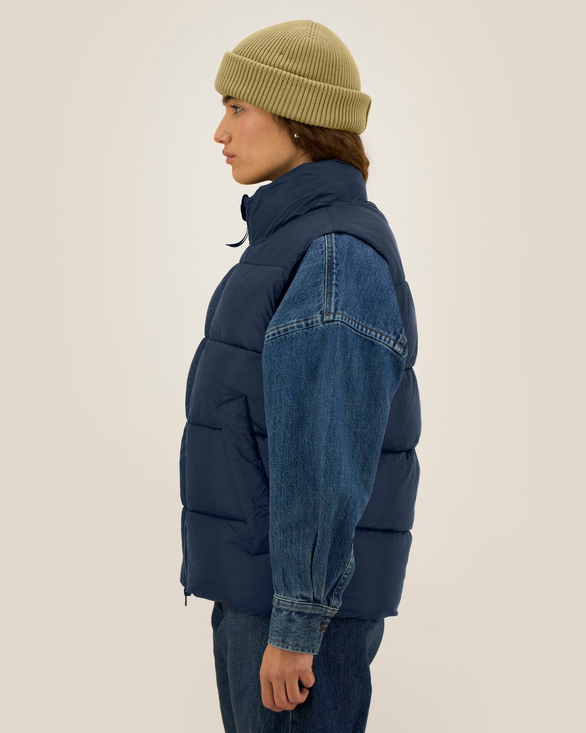 Puffer Gilet 2.0 - French Navy - Vorderseite 