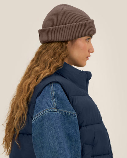 Fisherman Beanie 2.0 - Mocha - Vorderseite 