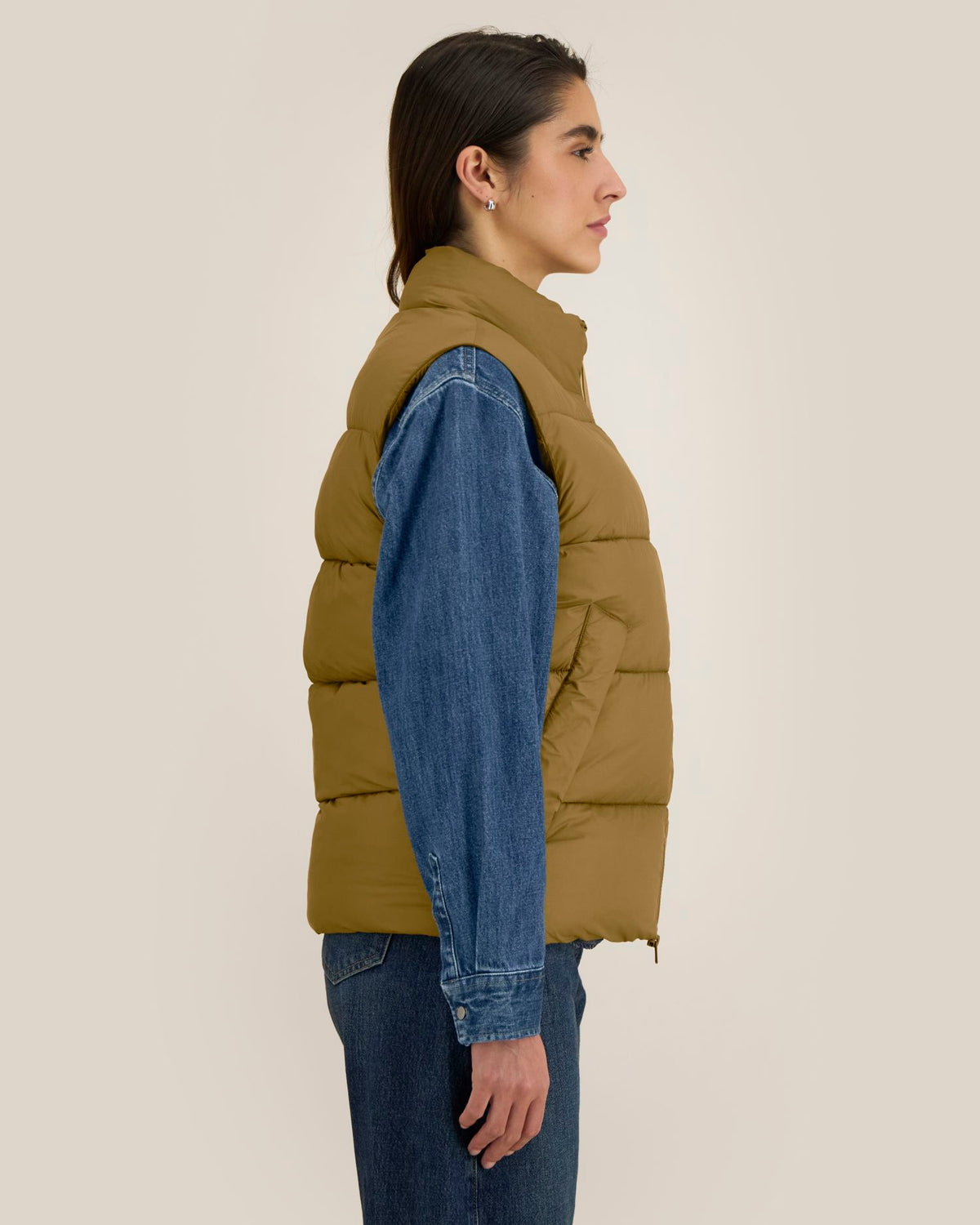 Puffer Gilet 2.0 - Bronze - Vorderseite 