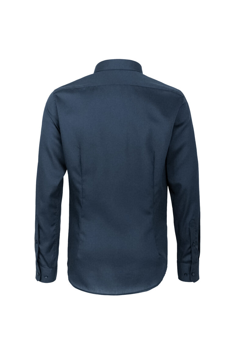 HAKRO Hemd Business Regular - Marine - 3
