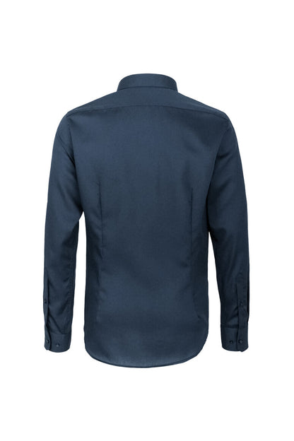 HAKRO Hemd Business Regular - Marine - 3
