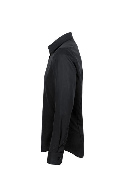 HAKRO Hemd Business Regular - Schwarz - 2